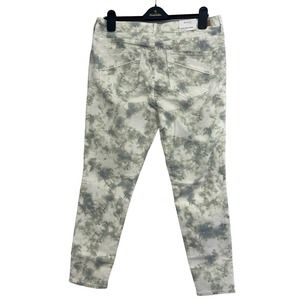 Skinnygirl Maggie Women’s Skinny Crop Jean Capri Cloud Dancer Stonewash New 12